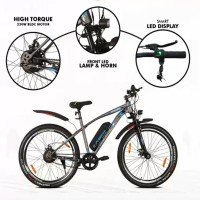 electric-cycle-with-front-suspension-dual-disc-brake