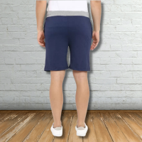 mens-knee-length-bermuda-shorts-brand-copy-100-fine-cotton-navy-blue