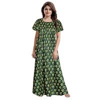 womens-soft-pure-cotton-half-sleeve-nighties-set-of-3-whitegreenblue-free-size