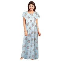 womens-soft-pure-cotton-half-sleeve-nighties-set-of-3-whitegreenblue-free-size