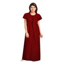 womens-soft-pure-cotton-half-sleeve-nighties-set-of-3-blueredgreen-free-size