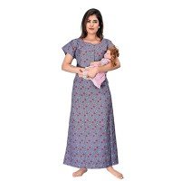 womens-maternity-feeding-nighty-set-of-3-pinkpurpleblue-free-size