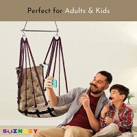 swingzy-single-seater-soft-leather-velvet-hanging-swing-for-adults-beigefree-hanging-accessories