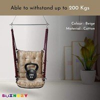 swingzy-single-seater-soft-leather-velvet-hanging-swing-for-adults-beigefree-hanging-accessories