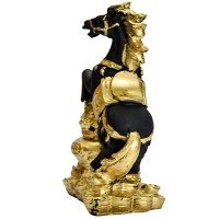 kaprila-craft-horse-statue-decorative-showpiece-black-gold