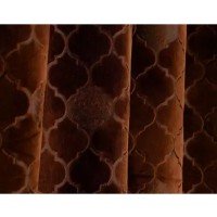 shiny-velvet-door-curtain-set-of-3-9-feet-brown