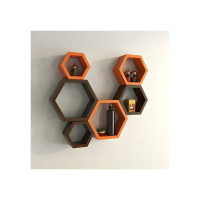 hexagon-shape-wood-wall-shelf-number-of-shelves-6-brown-orange
