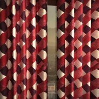 knitting-window-curtain-set-of-6-5-feet-red