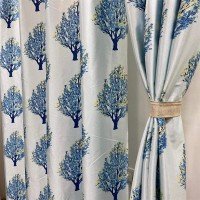 luxury-gloss-door-curtain-set-of-3-9-feet-blue
