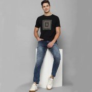 Men Navy Blue shade Skinny Fit Jeans