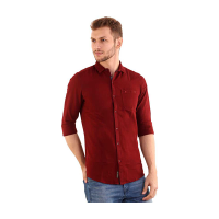 men-solid-casual-spread-shirt