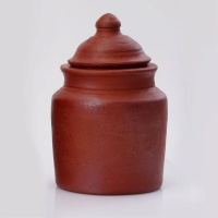 traditional-clay-pot-with-lid-for-kitchen-storage-medium-with-free-ash-powder