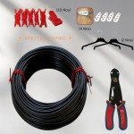 PVC coated  steel Wire for Cloth Drying  |Combo of 5|