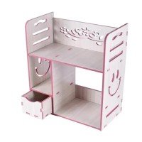 Shelf Organizer  (White, Wooden)