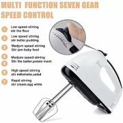 Hand Mixer with 4 Pieces Stainless Blender