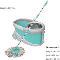 Spotzero by Milton Prime Mop With Big Wheels Bucket