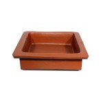 Clay Homa/Hawan Kundam traditional brown Medium with free Ash Powder