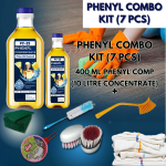 Phenyl/Phenol combo kit (7 Pcs) 400 ml (5 Ltr Phenyl) + 6 Home Products