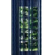 Elegant Transparent window Curtain (Set Of 6, 5 feet, Blue)