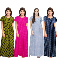 womens-cotton-printed-regular-nightymaxi-night-dress-pack-of-4-free-size-blue-green-black-red