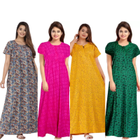 womens-cotton-printed-regular-nightymaxi-night-dress-pack-of-4-free-size-grey-yellow-pink-green