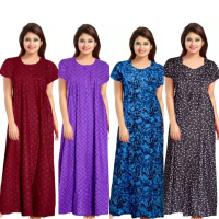 womens-cotton-printed-regular-nightymaxi-night-dress-pack-of-4-free-size-red-black-violet-pink