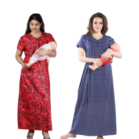 womens-maternitynursing-nighty-maxi-night-dress-pack-of-2-free-size-red-brown