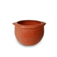 traditional-clay-kal-chatti-medium-sized-with-free-ash-powder