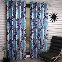 knitting-door-curtain-set-of-4-7-feet-blue