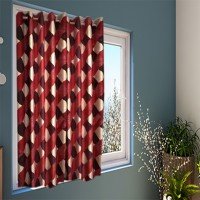 knitting-window-curtain-set-of-6-5-feet-red