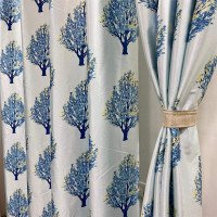 luxury-gloss-door-curtain-set-of-3-9-feet-blue