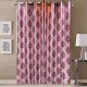 luxury-gloss-door-curtain-set-of-4-7-feet-pink