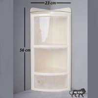 Wall Mounted Bathroom Corner Shelf ( 3 Tier )