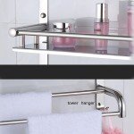 Multipurpose Wall Mount Bath Shelf Organizer