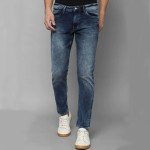 Men Navy Blue shade Skinny Fit Jeans