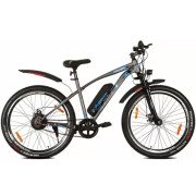Electric Cycle with Front Suspension & Dual Disc Brake