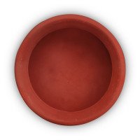 Traditional Rice Clay Pot medium with free Ash powder
