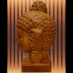 Traditional clay decorative buddha